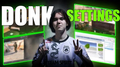 donk cs2 settings|donk CS2 Settings, Config & Setup .